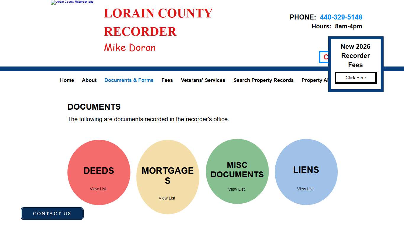 Documents & Forms | LCRO - Mike Doran
